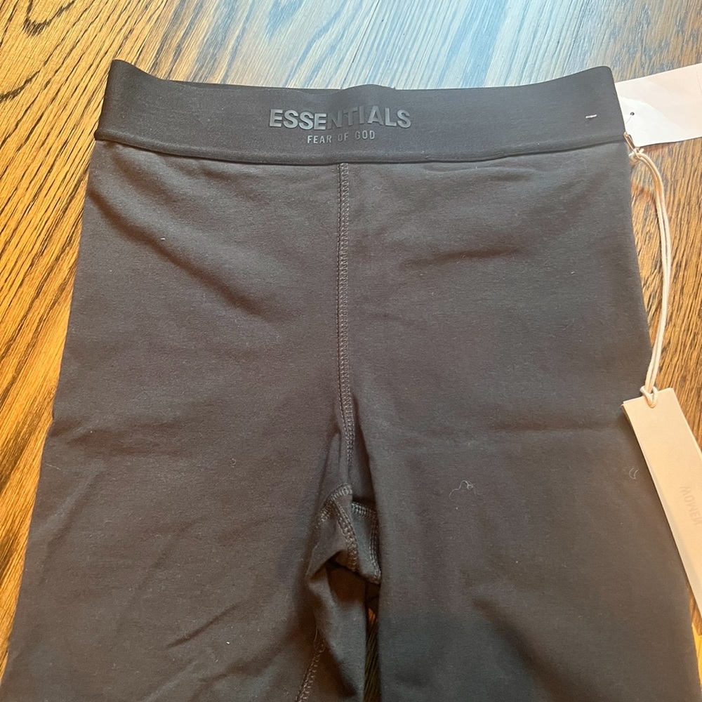 Essentials Fear Of God Black Bike Shorts